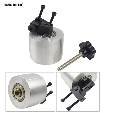 1 piece  68*50mm Belt Grinder Deviation Adjustment Fully Aluminum Active wheel ► Photo 1/4