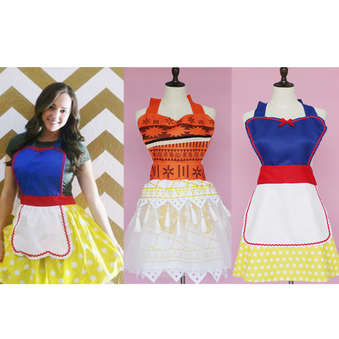 Halloween Costumes for Women Princess Anime Cosplay Cartoon Apron Dresses ► Photo 1/6