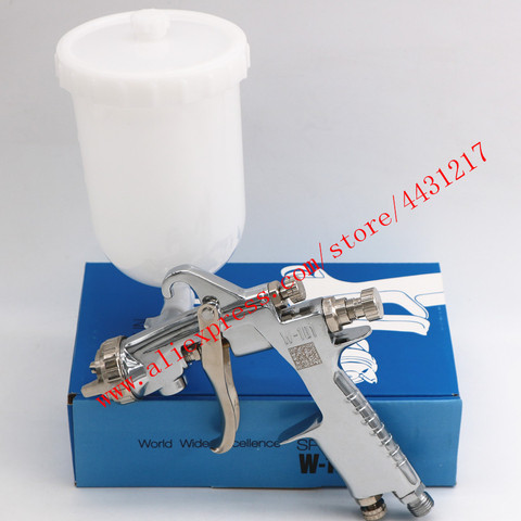 plastic 400cc cup W-101 hand manual spray gun 1.0/1.3/1.5/1.8mm  W101 134G spray gun paint pistol ► Photo 1/6