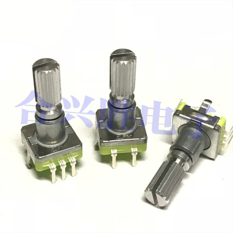 Rotary encoder EC11 type 30 positioning 15 pulses shaft length 20.5MM car navigation CD audio volume adjustment potentiometer ► Photo 1/5