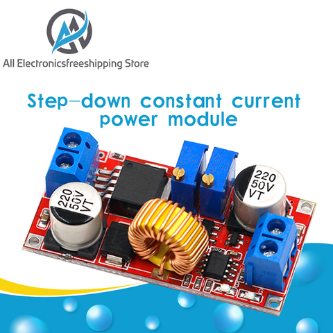 Original 5A DC to DC CC CV Lithium Battery Step down Charging Board Led Power Converter Lithium Charger Step Down Module ► Photo 1/6
