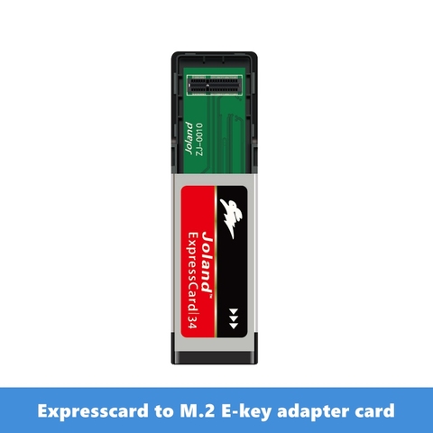 Expresscard to M.2 E-key adapter card ngff m.2 network card test m2 A E interface ► Photo 1/2