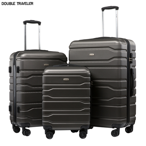 New 20''24/28 inch Luggage set Travel suitcase on wheels trolley luggage Cabin suitcase carry on hardside luggage fashion bag ► Photo 1/6