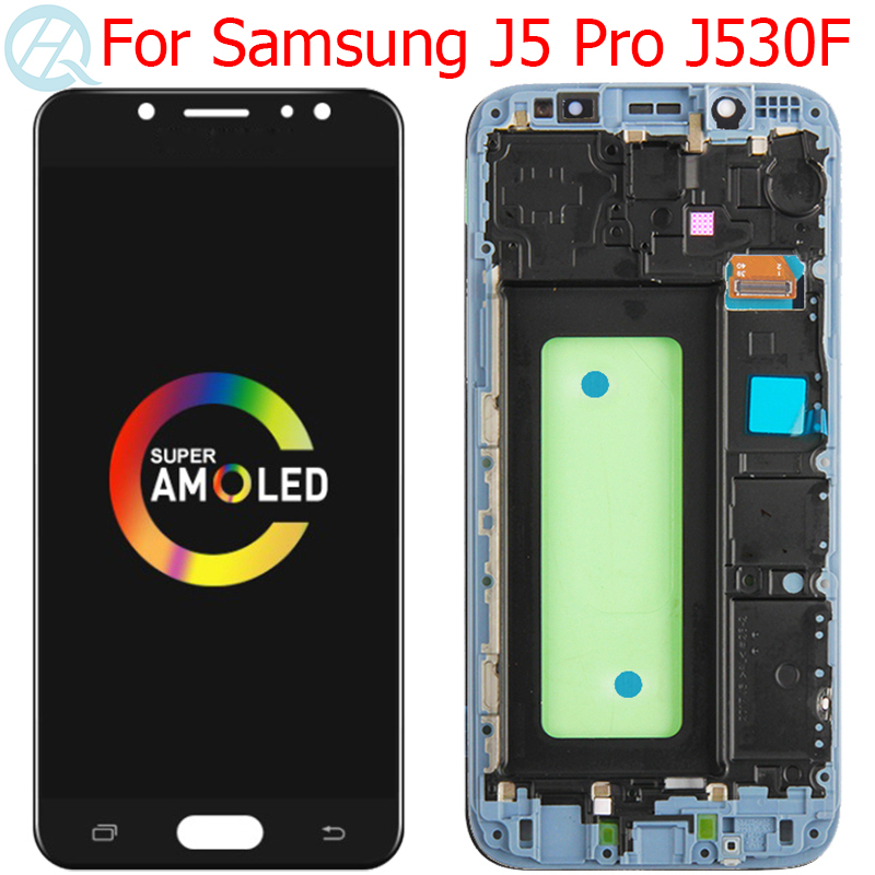 Price History Review On Original Super Amoled J530f Lcd For Samsung Galaxy J5 Pro 17 Display With Frame 5 2 J5 17 Sm J530f Lcd Display Touch Screen Aliexpress Seller Qht