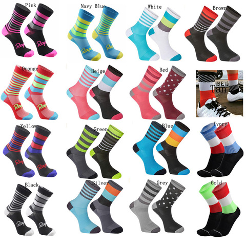 ZFLAMERNew Cycling Socks Top Quality Professional Brand Sport Socks Breathable Bicycle Sock Outdoor Racing Big Size Men Women ► Photo 1/6