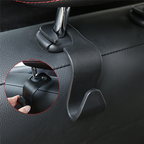 Universal Car Seat Back Hook Car Accessories Interior Portable Hanger Holder Storage for Car Bag Purse Cloth Decoration Dropship ► Photo 1/6