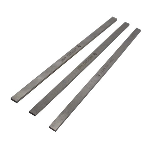 3pcs HSS Steel Plate Sheet Turning Tool 3mm Thickness 200mm Length High Speed Steel Rectangular Lathe Tool CNC Milling Cut ► Photo 1/6