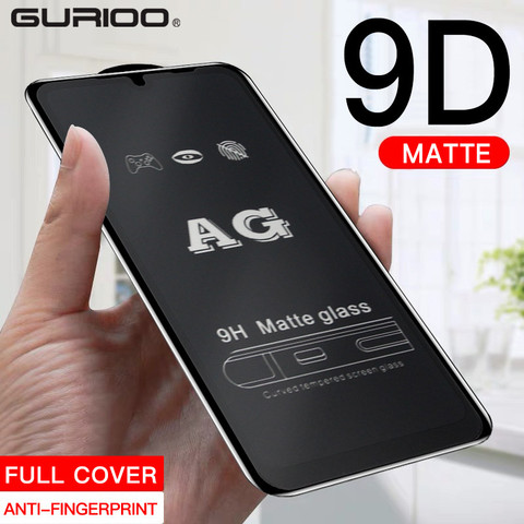 9D Matte Frosted Full Tempered Glass For Samsung Galaxy A50 A70 A51 A71 A01 A11 A31 A81 A91 A10E A20E A10S A20S Anti-Fingerprint ► Photo 1/6