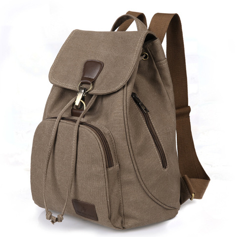 New arrival men travel backpacks unisex canvas student school bag fashion shoulder bags travel package ► Photo 1/6