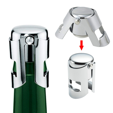 New 304 stainless steel champagne cork portable sealing machine bar stopper wine cork sparkling wine champagne cap ► Photo 1/5