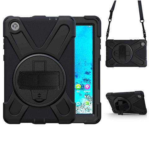 Case For Lenovo Tab M10 FHD Plus TB-X606F/X Cover Funda for lenovo tab m8 TB-8505/8705 Shockproof Heavy Duty Cover + Neck Strap ► Photo 1/6