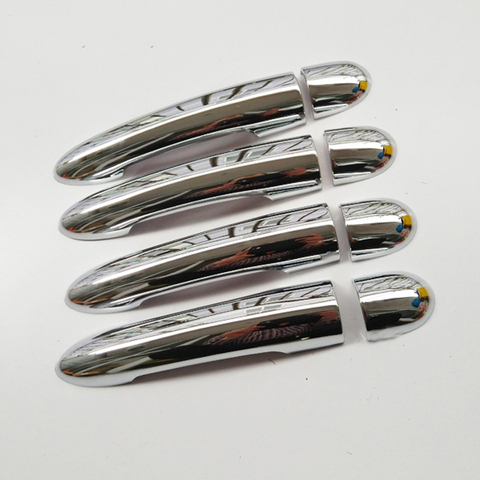 For Renault SCENIC 2 II 2003 2004 2005 2006 2007 2008 2009 chrome Door handle catch cover Trim cap auto accessories ► Photo 1/6