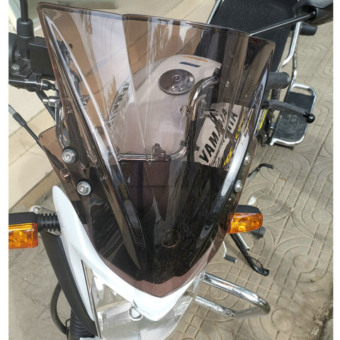 Windscreen For Naked Street Yamaha XJ6 FZ-16 FZ16 FZ1 FZ6 S2 FZ8 Screen Windshield Bracket 7/8