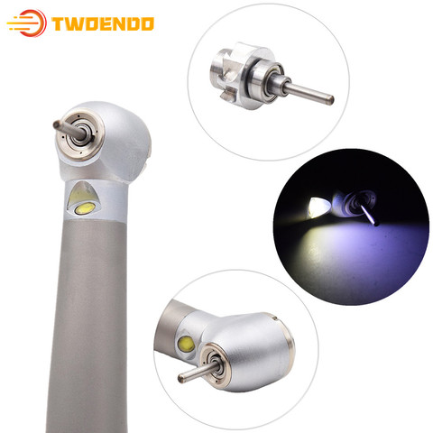 2022 High Standard 1 pc New Type Dental LED Cartridge Rotor Turbine Handpiece 4 Hole Fiber Optic Dental Material ► Photo 1/6