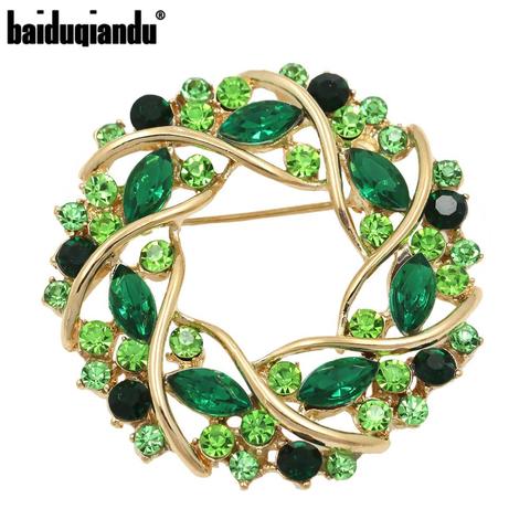 Factory Direct Sale Women Crystal Rhinestone Garland Brooch In 5 Colors Free DHL/EMS Delivery Order $100+ ► Photo 1/6