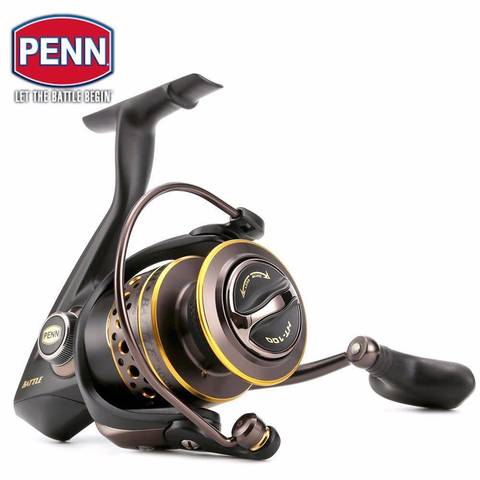 Original PENN BATTLE II Fishing Spinning Reels 3000/4000/5000/6000/8000 Gear Ratio 6.2:1/5.6:1/5.3:1 Saltwater ► Photo 1/6