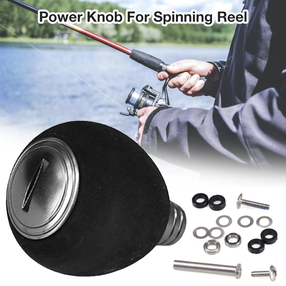 Fishing Reel Handle Knob EVA Metal Power For Bait Casting Spinning Replacement