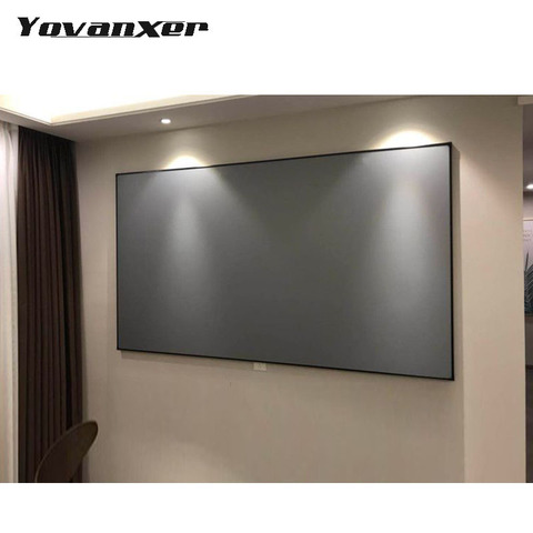 Projection Screen 72 84 100 120 Inch 16:9 4:3 Reflective Cloth for XGIMI H1 H2 H1S Z6 Z5 Z3 JMGO J6S E8 UNIC UC40 UC46 Projetors ► Photo 1/6
