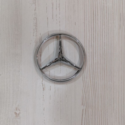 Emblem logo badge Mercedes Mercedes 9 cm new not original ► Photo 1/3