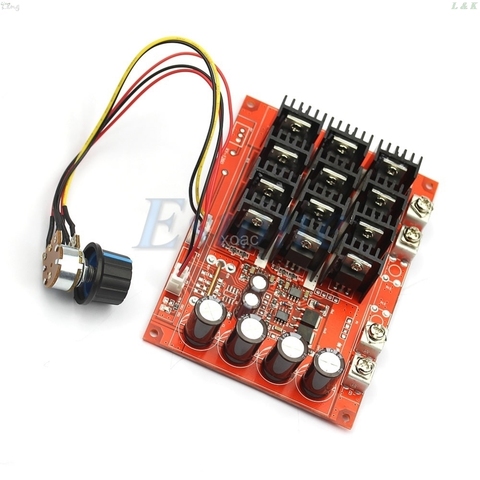 DC 10-50V 60A Motor Speed Control PWM HHO RC Controller 12V 24V 48V 3000W MAX  M07 dropship ► Photo 1/1