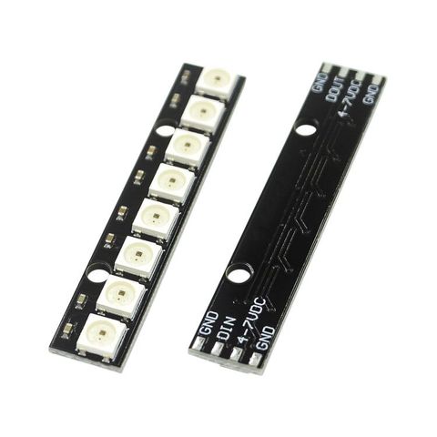 8 channel WS2812 5050 RGB LED lights built-in full color-driven development board ► Photo 1/1