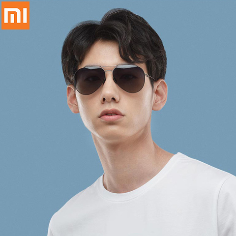 Original Xiaomi Mijia Flying Sunglasses Pro Nylon Polarized Lenses Stainless Steel ultra-thin Frame only 19g anti UVA UVB ► Photo 1/6