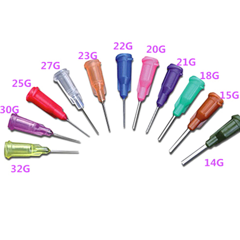 10Pcs/lot Dispensing Screw Needles Tip For Liquid Dispenser Syringe Syringes for Mixing Many Liquid Sent Randomly ► Photo 1/6