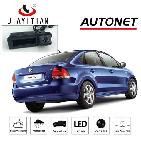 JIAYITIAN Car Trunk Handle camera For VW Polo/vw Vento Sedan 2016 restyling 2017 2022 Reversing Parking backup Camera ► Photo 1/3