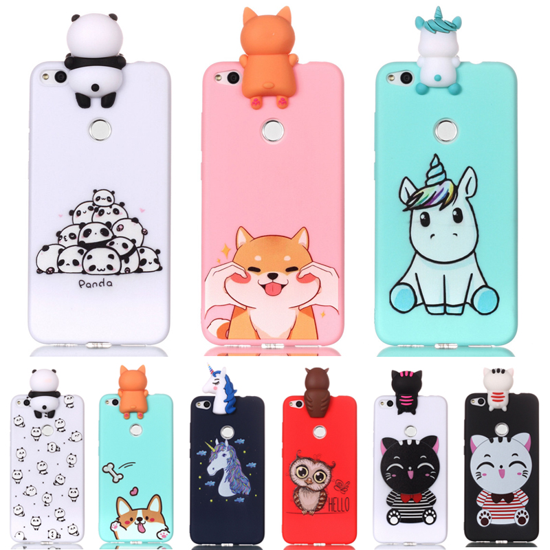 Pink Cute with Pattern Shockproof Soft Flexible Gel TPU Silicone Ultra-thin Rubber Protective Case Cover Bumper for Huawei Honor Play Smartphone Cat 01 Pnakqil Huawei Honor Play Phone Case