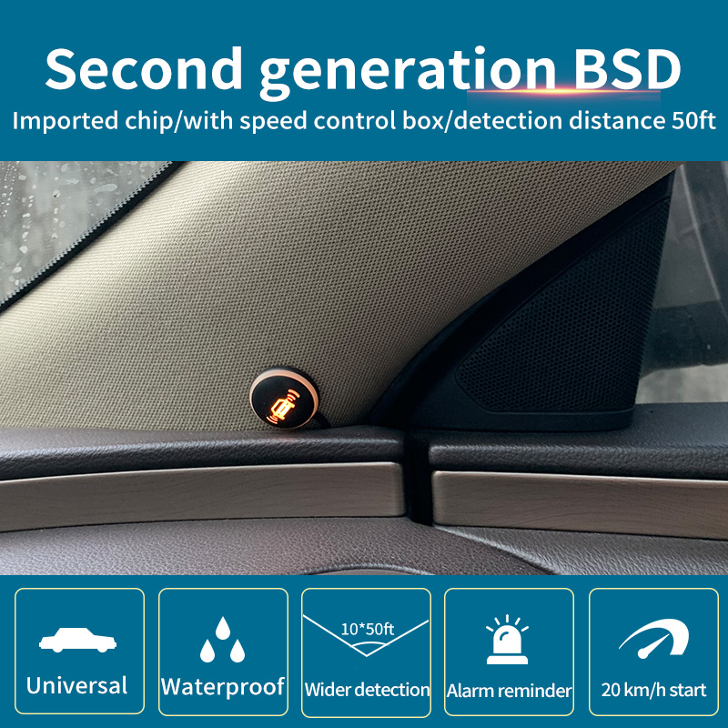 Driintel GPS Millimeter Wave Radar Blind Spot Monitoring BSD BSM BSA ...