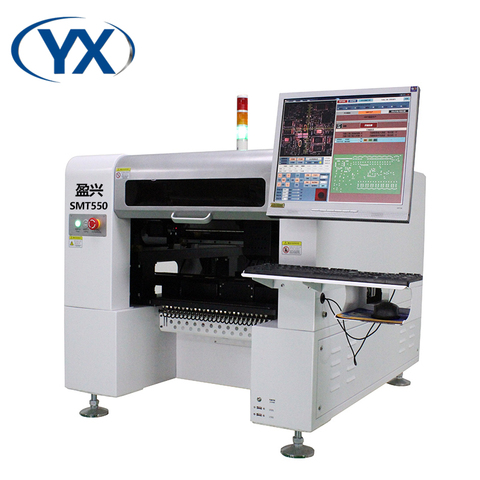 High speed and precise SMT550 chip mounter for led bulb assembly line with servo motor ► Photo 1/1