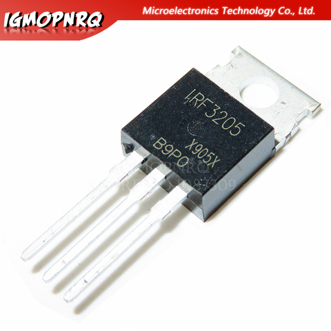 10pcs IRF3205 IRF3205PBF MOSFET MOSFT 55V 98A 8mOhm 97.3nC TO-220 ► Photo 1/1