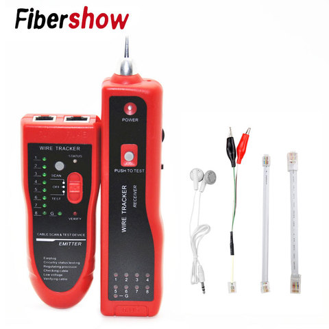 Cable Tester Hot Sale Cat5 Cat6 RJ11 RJ45 Telephone Wire Tracker Tracer Toner Ethernet LAN Network Detector Line Finder ► Photo 1/5