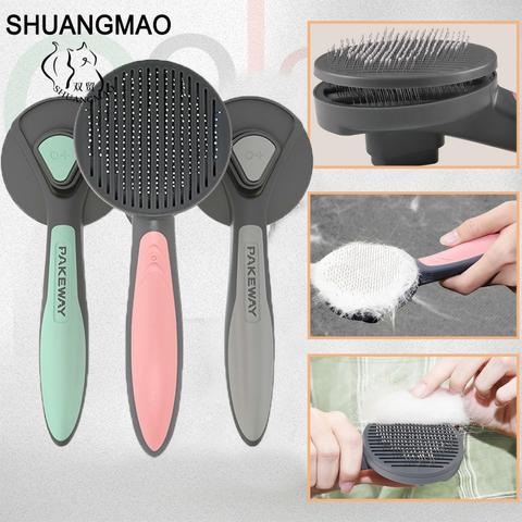 Pet Hair Brushes for Dog Cat Removal Grooming Comb Small Animal Grooming Combs Puppy Bath Brush Tool Dogs Rabbit Beauty Tools ► Photo 1/1