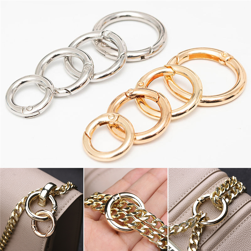 Details about   Purses Handbags Carabiner Spring Ring Buckles Snap Clasp Clip Bag Belt Buckle 