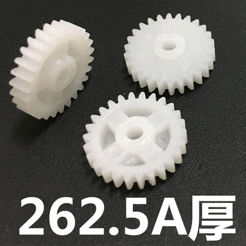 262.5A Thick 0.5M Gear Modulus 0.5 26 Tooth Plastic Gear Disc Motor Fitting Toy Accessories 10pcs/lot ► Photo 1/1