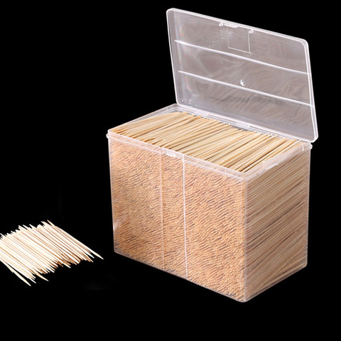 3500pcs! Natural Bamboo Toothpick disposable double-headed zahnstocher tandenstokers for bar Restaurant home fruit Tooth Sticks ► Photo 1/6