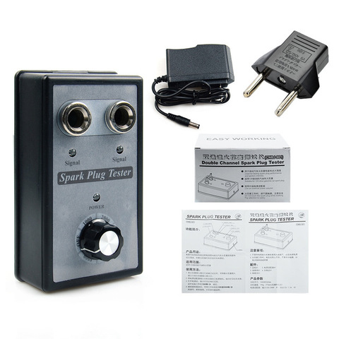 Dual Hole Car Spark Plug Tester Ignition Plug Analyzer Diagnostic Tool Car Spark Plug Tester Detector two spark plugs ► Photo 1/1