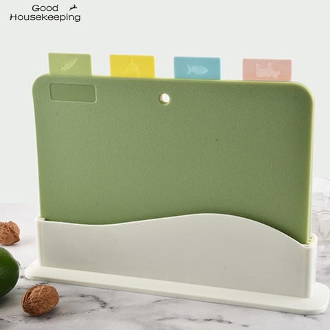 4Pcs/Set Kitchen Multifunctional Plastic Cutting Board Eco Friendly Food Grade Chopping Board Kitchen Accessories ► Photo 1/6