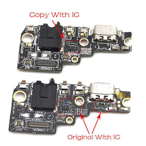 New Dock Port Connector Board For ASUS ZenFone 5Z ZS620KL USB Charging Port Flex Ribbon Cable ► Photo 1/4