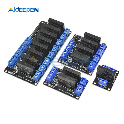 1/2/4/8 Channel 5V DC Relay Module Solid State High Low Level SSR AVR DSP for Arduino ► Photo 1/6