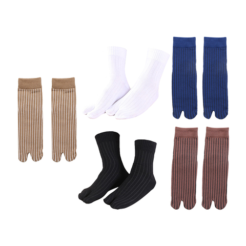 Elastic Cotton Tabi Socks 2 Toe Socks Flip-Flops Socks Unisex pure cotton socks Low Cut Boat Socks Summer sock ► Photo 1/6