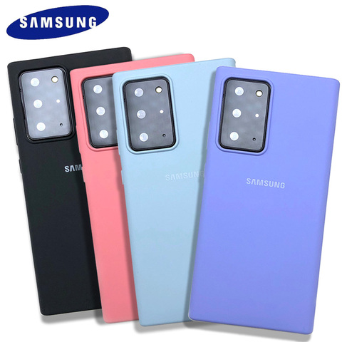 Original Samsung Galaxy S20FE Soft Silicone Case Silky Touch Protective Shell Cover For S20 FAN Edition S20Plus Note20 ► Photo 1/6