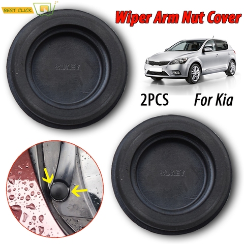 2X Car Windscreen Front Wiper Arm Nut Cap Bolt Cover For Kia Ceed 2006 - 2012 Rio Optima K5 Hyundai i30 OE# 983803F000 ► Photo 1/6