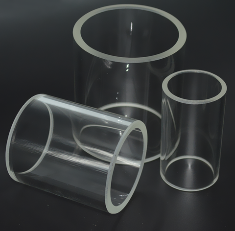 Borosilicate glass column, Outer diameter 110mm , Height 50mm, Borosilicate glass tube ► Photo 1/3