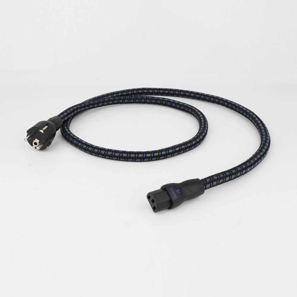 HI-End Copper and Silver Mixing 2328 Power line HiFi Power Cable Power Cord with EU Plug AC Cable line 
