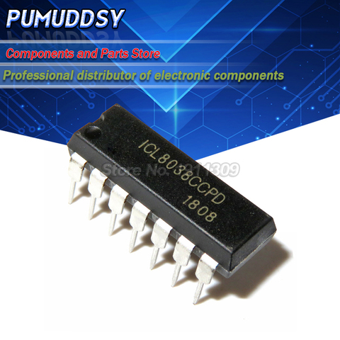 5PCS ICL8038CCPD ICL8038 8038 DIP-14 IC Precision Waveform Generator/Voltage Controlled Oscillator new and IC ► Photo 1/1