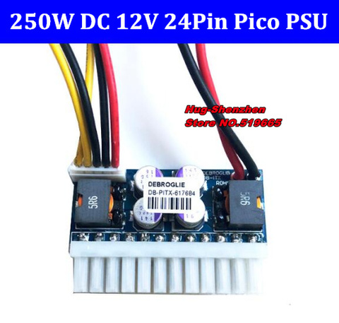 250W DC 12V input 24Pin Pico ATX Switch pcio PSU Car Auto Mini ITX High Power Supply Module ITX Z1 ► Photo 1/6