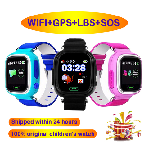 GPS Tracker Anti-lost SOS Call Children Kids Smart Watch For Smart Phone