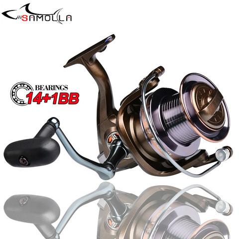 Cheap Spinning Fishing Reel 5+1BB Carp Fishing Reel Moulinet Peche